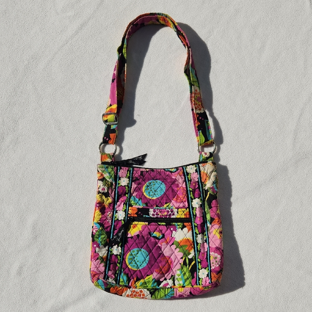 Vera Bradley Hipster Crossbody Bag in Va Va Bloom